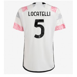 Juventus Manuel Locatelli #5 Replica Away Stadium Shirt 2023-24 Short Sleeve